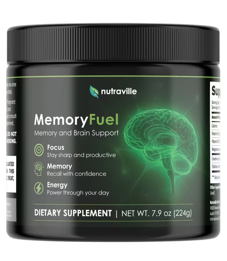 MemoryFuel brain supplement for enhanced memory and mental performance support