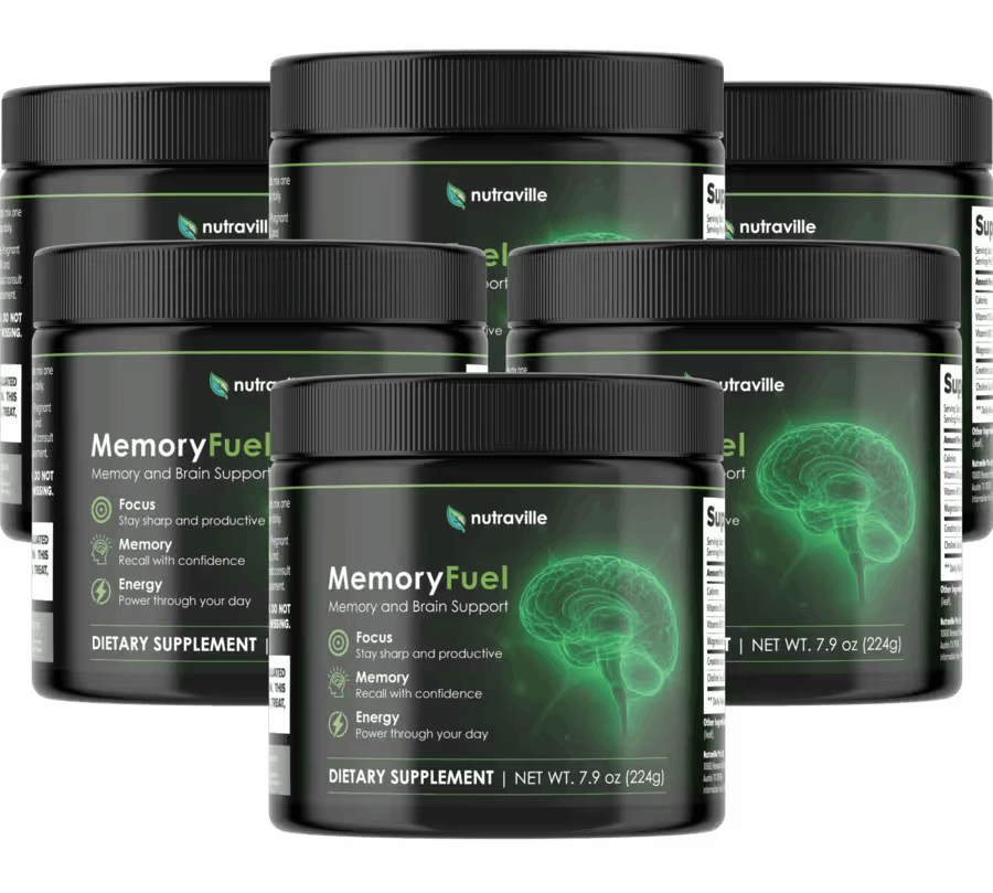 MemoryFuel dietary supplement supporting healthy brain function and cognition